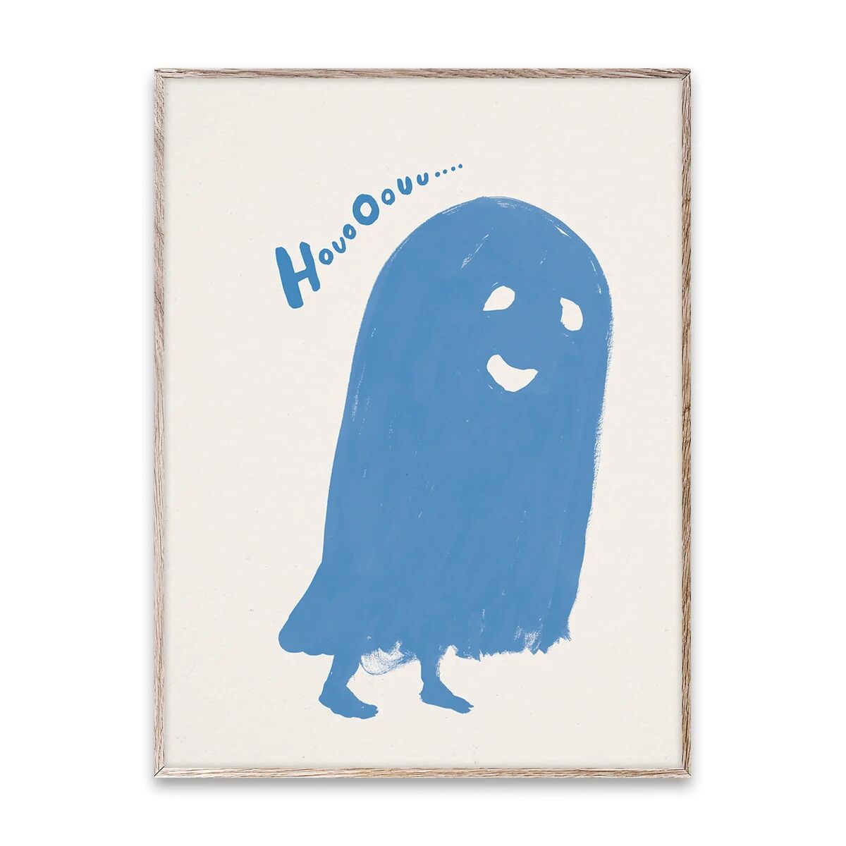 Paper Collective HouoOouu blue plakat 30 x 40 cm
