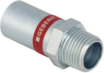 Geberit Adapter mt w/ plend cst d22-r3/4 zn-pl