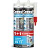 CERESIT Silikon sanitarny CS25 bezbarwny 1+1 0.56l