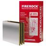 Wełna mineralna Rockwool Firerock 2,5 cm skalna z folią alu 0,038 W/(mK) 0.6 m2