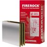 Wełna mineralna Rockwool Firerock 2,5 cm skalna z folią alu 0,038 W/(mK) 4,8 m2