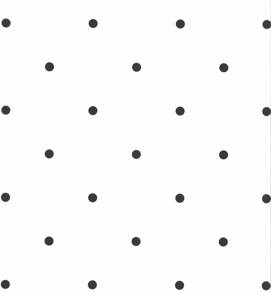 Fabulous World Papel de parede Dots branco e preto 67105-3