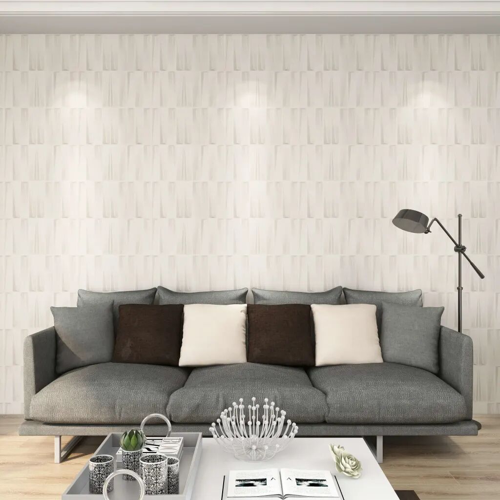 vidaXL Painéis de parede 3D 12 pcs 0,5x0,5 m 3 m²