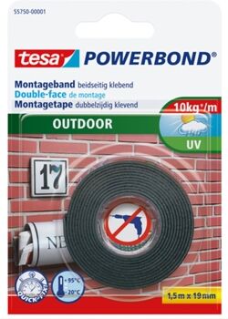 Tesa Fita Adesiva Powerbond Outdoor 1,5 m