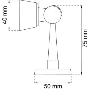 Habo 108 Dörrhållare Magnet, Dörrar