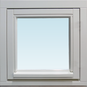 Dala Fönster Df Sidohängt Fönster Utåtgående 480x480mm Höger 1-Luft, Insida Trä Utsida Trä, 3-Glas  (5x5)
