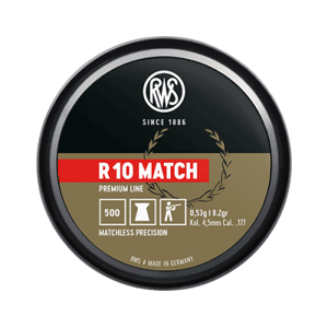 RWS Ammunition RWS R10 Match 4.48mm 0,53g 500st