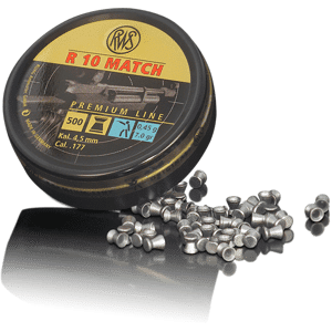 RWS Ammunition RWS Prem-L R10 Match 4,50mm 0,45g 500st