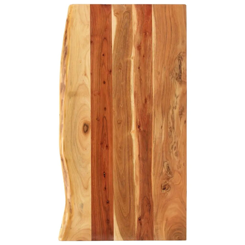 vidaXL Doska na kúpeľňovú skrinku masívne akáciové drevo 100x55x2,5 cm