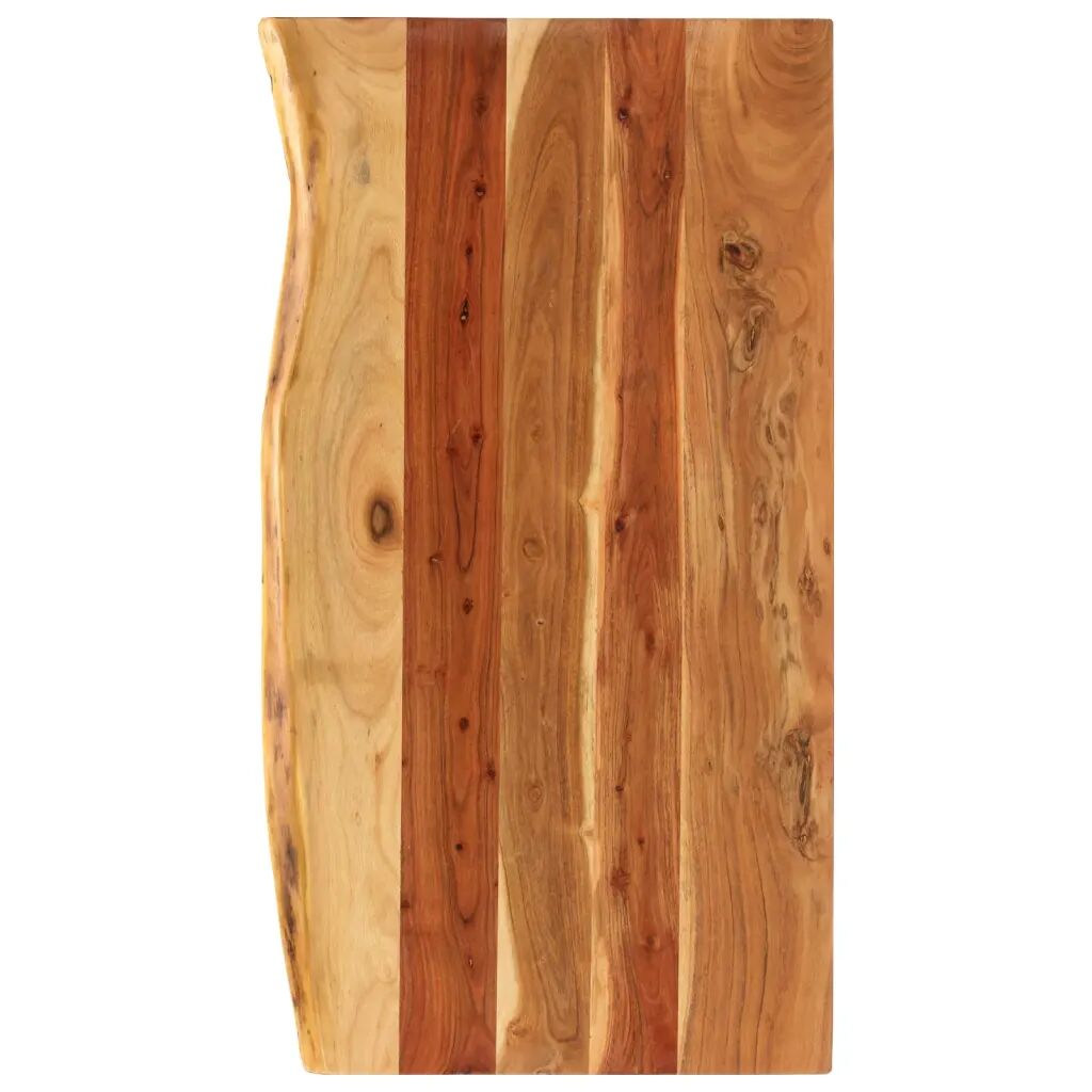 vidaXL Doska na kúpeľňovú skrinku masívne akáciové drevo 100x55x3,8 cm