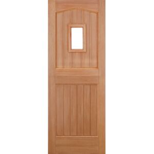 LPD Doors Stable Unglazed Hardwood External Door brown/red 762.0 W cm