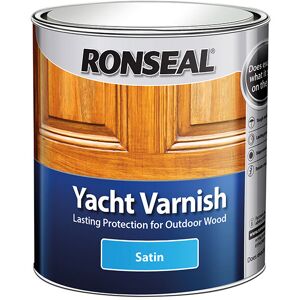 Ronseal - 30241 Exterior Yacht Varnish Satin 250ml RSLYVS250