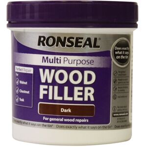 Ronseal - 34748 Multipurpose Wood Filler Tub Dark 465g RSLMPWFD465