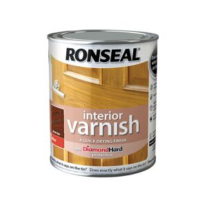 36844 Interior Varnish Quick Dry Gloss Dark Oak 250ml RSLINGDO250 - Ronseal
