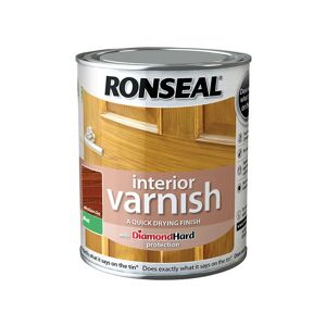 36855 Interior Varnish Quick Dry Matt Medium Oak 250ml RSLIVMMO250 - Ronseal