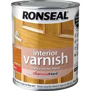 Ronseal RSLINGAP250 250ml Quick Dry Gloss Interior Varnish - Antique Pine