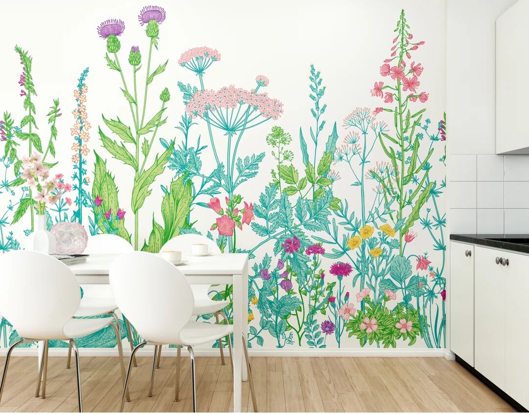 Photos - Wallpaper 17 Stories Constableville Wall Mural 280.0 H x 350.0 W cm