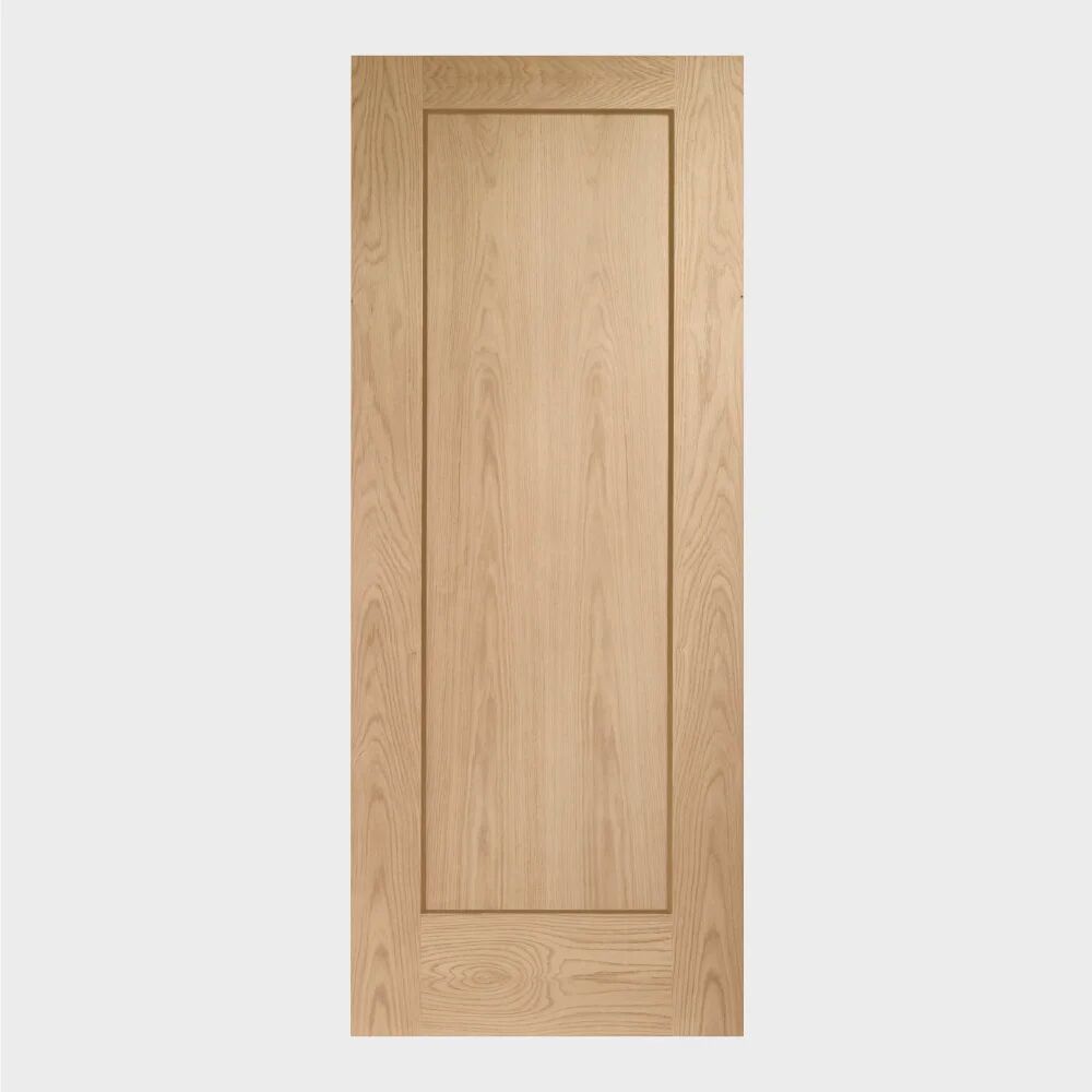 Photos - Interior Door XL Joinery Internal Oak Pattern 10 brown/green 198.1 H x 76.2 W cm