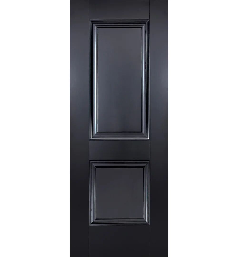 Photos - Interior Door LPD Doors Arnhem Primed Black Internal Door brown 198.1 H x 76.2 W cm
