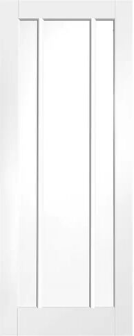 XL Joinery Worcester Glazed Internal Door Primed XL Joinery Door Size: 2040mm H x 726mm W x 40mm D  - Size: 1981mm H x 762mm W x 44mm D