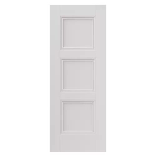 JB Kind Doors Catton Internal Door Primed JB Kind Doors Door Size: 198.1cm H x 68.6cm W x 3.5cm D  - Size: 1981cm H X 610cm W X 35cm D