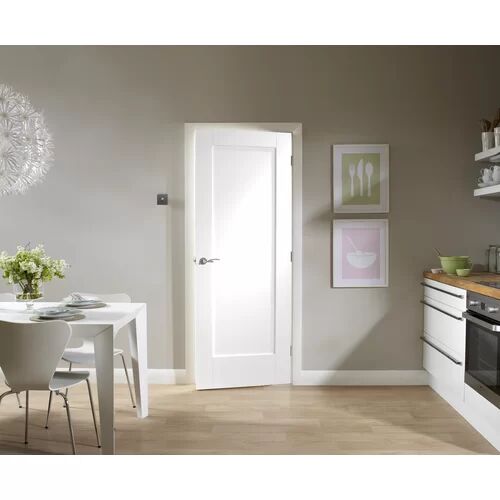 XL Joinery Pattern 10 Fire Door Primed XL Joinery Door Size: 1981 x 762 x 44mm  - Size: 1981mm H x 711mm W x 35mm D