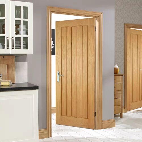 LPD Doors Mexicano Panelled MDF Fire Door LPD Doors  - Size: 50cm H x 50cm W