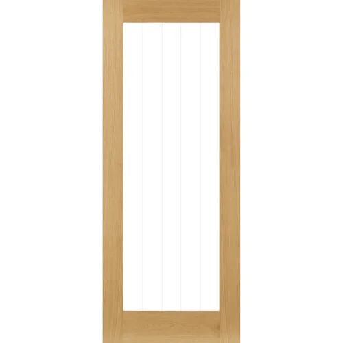 Deanta Ely Internal Door Deanta Door Size: 1981mm H x 762mm W x 35mm D, Door Finish: Unfinished Oak  - Size: 198.1cm H x 76.2cm W x 3.5cm D