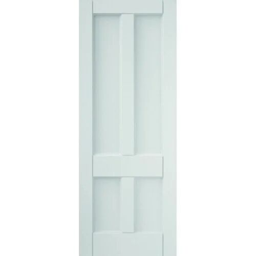 Curated by Jeld Wen Deco Internal Door Primed Curated by Jeld Wen Door Size: 198.1cm H x 83.8cm W x 3.5cm D  - Size: 198.1cm H x 68.6cm W x 3.5cm D