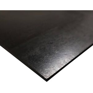 Rubber-Cal Nitrile Commercial Grade Black 0.031 in. x 36 in. x 24 in. Rubber Sheet 60A