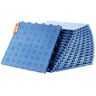 VEVOR Garage Tiles Interlocking, 12 x 12 x 0.53 inch 50 Pack Garage Floor Covering Tiles, Non-Slip Double-Sided Texture Garage Flooring Tiles, for Garages, Basements, Repair Shops, Blue