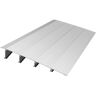 VEVOR Transitions Modular Entry Ramp, 4" Rise Door Threshold Ramp, Aluminum Threshold Ramp for Doorways Rated 800lbs Load Capacity, Adjustable Threshold Ramp for Wheelchair, Scooter, and Power Chair