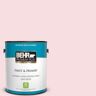 BEHR PREMIUM PLUS 1 gal. #P150-1 Blowing Kisses Satin Enamel Low Odor Interior Paint & Primer