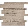 Avant Idaho Chrome/Beige 11.5 in. x 11.6 in. 4mm Stone Peel and Stick Backsplash Tiles (8pcs/7.44 sq.ft Per Case)