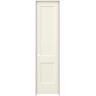 JELD-WEN 32 in. x 96 in. Monroe Vanilla Painted Right-Hand Smooth Solid Core Molded Composite MDF Single Prehung Interior Door