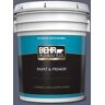 BEHR PREMIUM PLUS 5 gal. #S550-6 Mysterious Night Satin Enamel Exterior Paint & Primer