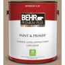 BEHR PREMIUM PLUS 1 gal. Home Decorators Collection #HDC-SP14-5 Mocha Tan Flat Low Odor Interior Paint & Primer