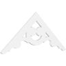 Ekena Millwork Pitch Robin 1 in. x 60 in. x 27.5 in. (10/12) Architectural Grade PVC Gable Pediment Moulding