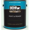 BEHR PREMIUM PLUS 1 gal. #PPL-25 Sign of Spring Satin Enamel Exterior Paint & Primer