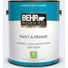 BEHR PREMIUM PLUS 1 gal. #560E-1 Little Dipper Satin Enamel Low Odor Interior Paint & Primer