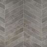 Ivy Hill Tile Iris Chevron Fossil 3.93 in. x 20.86 in. Matte Porcelain Floor and Wall Tile (6.71 sq. ft./Case)