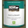 BEHR PREMIUM PLUS 1 gal. #T11-16 Fjord Semi-Gloss Enamel Low Odor Interior Paint & Primer