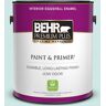 BEHR PREMIUM PLUS 1 gal. Home Decorators Collection #HDC-WR14-5 Icicle Mint Eggshell Enamel Low Odor Interior Paint & Primer