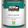 BEHR PREMIUM PLUS 1 gal. #N360-3 Still Gray Semi-Gloss Enamel Low Odor Interior Paint & Primer