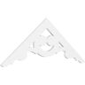 Ekena Millwork Pitch Robin 1 in. x 60 in. x 25 in. (9/12) Architectural Grade PVC Gable Pediment Moulding