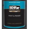 BEHR PREMIUM PLUS 1 gal. #QE-64 Madison Avenue Satin Enamel Exterior Paint & Primer