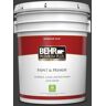 BEHR PREMIUM PLUS 5 gal. #QE-64 Madison Avenue Flat Low Odor Interior Paint & Primer