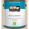 BEHR PREMIUM PLUS 1 gal. #ICC-60 Brown Bread Satin Enamel Low Odor Interior Paint & Primer