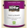 BEHR PREMIUM PLUS 1 gal. Home Decorators Collection #HDC-NT-17 New Cream Eggshell Enamel Low Odor Interior Paint & Primer