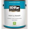 BEHR PREMIUM PLUS 1 gal. #N360-1 Seagull Gray Satin Enamel Low Odor Interior Paint & Primer